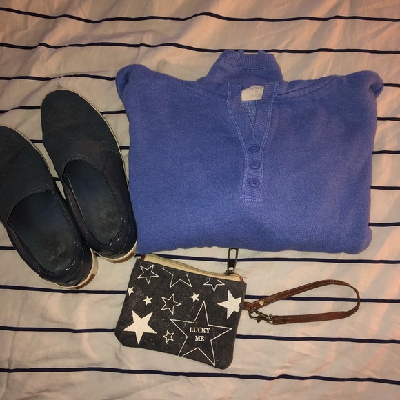 Aerie Periwinkle Hoodie - Picture 6 of 8